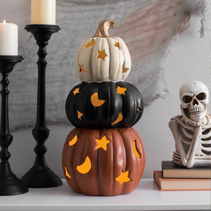 Citrouille en métal avec couvercle relevable Idées décoratives disponibles Vente en gros Direct Prix d'usine pas cher Citrouille en aluminium faite à la main Halloween - Product Image 3