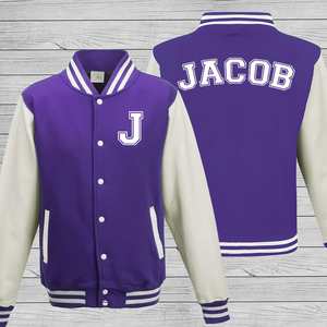 2025 chaqueta Varsity de lana personalizada para niños y adultos estilo béisbol con nombre chaqueta personalizada inicial - Product Image 4
