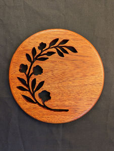 Affordable <b>Wooden</b> <b>Trivet</b> Designed To Protect Counters And Tables From Hot Pots Pans And Bowls Everyday - Product Image 3