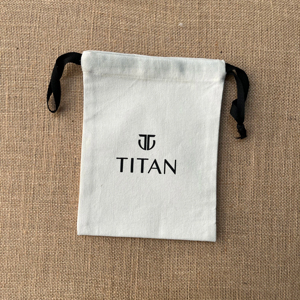 100% pochette à cordon en coton emballage cadeau de bijoux de petite taille pour des événements promotionnels quantité minimale de commande 50 pièces commandes en gros en gros - Product Image 1