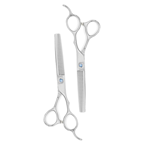 Professional Multi-Color Stainless Steel Barber Thinning <b>Scissors</b> Handmade Straight Blade With Sharp Tip for Hair Cutting - Product Image 6