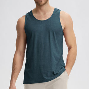 Arrival Premium Quality Breathable Quick Dry Anti-shrink <b>Men's</b> <b>Tank</b> <b>Top</b> Custom Color Sporty Style 100% Polyester <b>Men's</b> <b>Tank</b> <b>Top</b> - Product Image 3