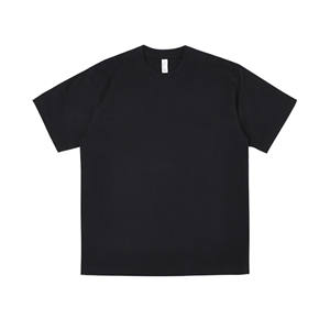 Camiseta de hombre de 280 g/m², oversize, 100% algodón, de punto, manga corta, cuello redondo, lisa, holgada, transpirable, estilo urbano, con estampado digital. - Product Image 1