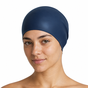 Vente directe usine – Bonnet <span class=keywords><strong>de</strong></span> natation en silicone pour <span class=keywords><strong>homme</strong></span>, style drapeau, couleur unie, imprimé, étanche, pour compétition - Product Image 4