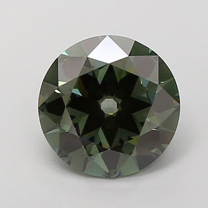 Tondo taglio brillante 3.01ct fantasia verde intenso VS1 CVD IGI certificato Lab sviluppato diamante per la creazione di gioielli Leyloon - Product Image 1