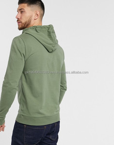 Customized Graphic Cotton Blank Plain Men's Hoodies - Product Image 2