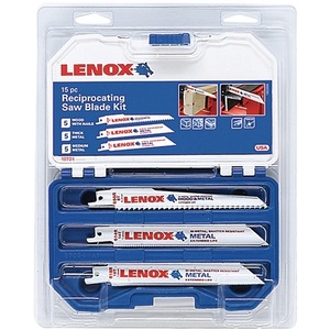ชุดใบเลื่อยเลื่อน LENOX 15 ชิ้น รุ่น 1073415RKG สำหรับงานไม้และงานโลหะ - Product Image 1