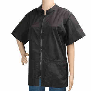 Chaqueta de aseo para mascotas con cremallera completa Smock Barber Delantal Chaqueta para hombres y mujeres - Product Image 1