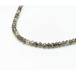 Perles de diamant facettées multicolores 100% naturelles de qualité AAA+, 3,1 à 4,5 mm, rondelles, diamants étincelants en vrac - Product Image 4