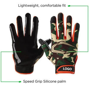Gants de style moderne à prix raisonnable Gants de football américain imprimés avec logo personnalisé Meilleurs gants vente en gros - Product Image 3