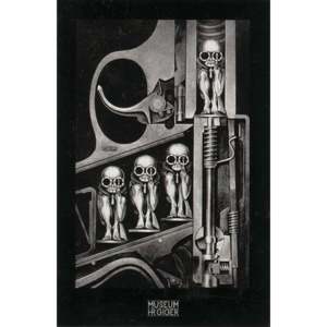 Mr. Giger Modern Design <b>Poster</b> Stylish Wall Decor Made of Paper - Product Image 1