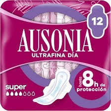 Toallas Sanitarias Ausonia Extra Absorbentes de Polímero, Gruesas y Largas - Product Image 4