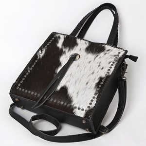 Genuine Cowhide Leather Vintage Bohemian Summer Lightweight High Quality <b>Tote</b> <b>Bag</b> Western Concho Tassel Design Womens Shoulder - Product Image 2