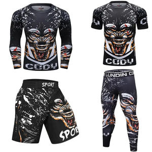 MOVATEXTILE Full Sublimation Men's Rash Guard Set para hombres en la mejor calidad Hecho en Pakistán para hombres - Product Image 6