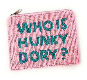 Porte-monnaie perlé rose tendance pour femmes, inspiré de HUNKY DORY et de RHOBH, pochette élégante, cadeau idéal pour les fans de Real Housewives - Product Image 4