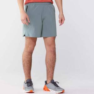 Pantalones cortos informales nuevos para hombre al por mayor, pantalones cortos de verano con cordón de algodón y poliéster 100% personalizados de color liso - Product Image 3