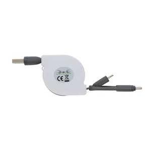 Cable USB Retráctil 3 en 1 Personalizado para Promociones - Product Image 6