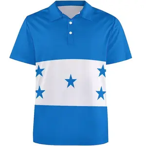 100% Katoenen Blanco Heren Golf Polo T Shirts Geborduurd Logo Effen Groothandel Korte Mouw Poloshirts Custom Logo