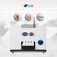 Mesin Printer Bola Golf Otomatis Inkit, Printer Bola Golf Berbentuk Bola untuk Klub Golf