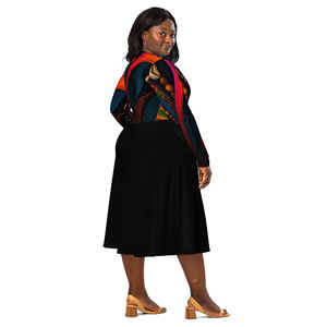 Vestido Midi Ethereal Flow para Mujer, Transpirable, con Escote sin Tirantes, Elegante y Bonito, para Fiestas Formales y Ocasiones Diurnas - Product Image 1