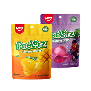 Gomitas de Piña Amos Peelerz de Súper Calidad, Bolsa de 6 oz |   Precio de Fábrica de Dulces al por Mayor |   Gomitas de Frutas de la Mejor Calidad, Refrigerio a Granel - Product Image 3
