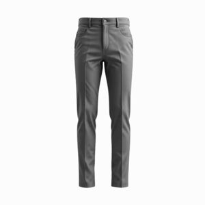 Pantalones formales marrones de calidad superior para hombre, pantalones de negocios ajustados, ropa de oficina informal cómoda, ropa de diseñador esencial - Product Image 2