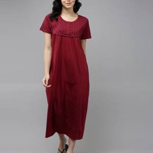 Mujeres ropa de dormir puro crepé patchwork Lencería pijamas diseñador ropa vestido para mujeres camisones - Product Image 6