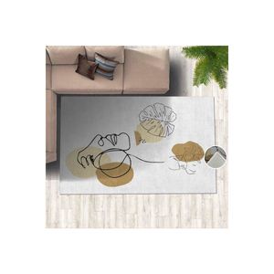 Tapis de bain imprimés numériques Face of the Line Tapis - Product Image 2