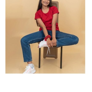 Nouvelle arrivée Fabricants de vêtements T-shirts pour femmes personnalisés Vêtements pour femmes T-shirt en polyester T-shirt d'été uni Vêtements de sport - Product Image 3