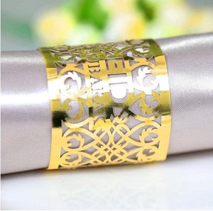 แหวนกระดาษเช็ดปากกระดาษฟอยล์สีทองแบบโบราณพิมพ์ลายสำหรับตกแต่งโต๊ะสำหรับงานเลี้ยงวันอีดและเดือนรอมฎอน - Product Image 6