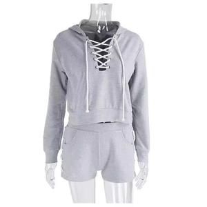 Logo personnalisé de haute qualité haut court femmes Fitness vêtements de sport ensembles d'entraînement de yoga pour les femmes - Product Image 5