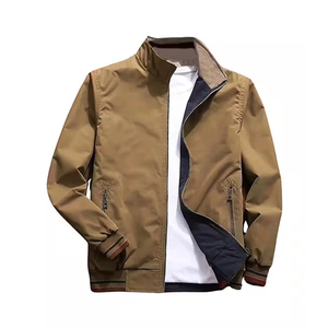 Men's Winter Bomber <b>Jacket</b> Eco-Friendly Materials Soft Touch Feel Sustainable Vintage Casual Windproof Canvas Customized Cotton - Product Image 6