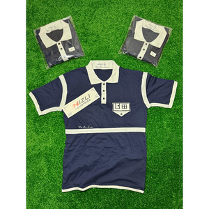 Camisas de Punto Sólidas Personalizadas Bordadas para Hombre, 100% Algodón, Secado Rápido, Transpirables, Manga Corta, Corte Regular, Venta al por Mayor OEM - Product Image 4