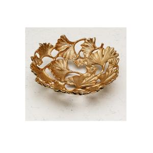 Tazón de fruta seca de Metal de diseño martillado con martillo acabado de latón hecho a mano chapado en oro Tazón decorativo elegante de Metal de aluminio - Product Image 6