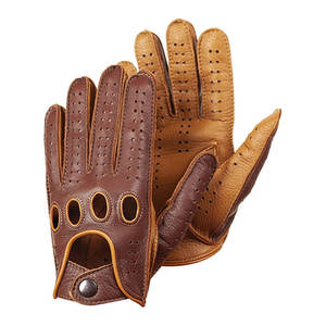 Guantes de Conducción de Cuero a Prueba de Viento Hechos a Medida para Ciclismo y Deportes al Aire Libre, Diseño de Moda para Adultos, Talla Personalizada OEM, Uso en las Cuatro Estaciones - Product Image 5