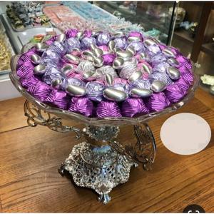 Design antique décor de mariage bol de service au chocolat argenterie de qualité exclusive bol de service au chocolat à bon prix - Product Image 4