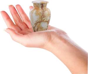 Venta al por mayor de urnas de cremación de metal con acabado brillante de alta calidad estilo americano diseñador de lujo recuerdo suministros funerarios - Product Image 4