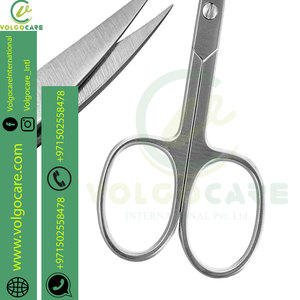 High Carbon Stainless Steel Professional Nail Nail and Cuticle <b>Scissors</b> Made With Stainless Steel Professional nail <b>scissors</b> - Product Image 4