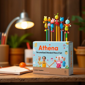 Juego de Lápices Estándar Personalizados Athena, Artículos Personalizados - Product Image 3