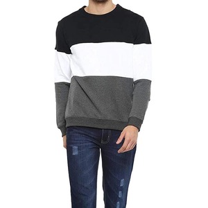Nuevas sudaderas de moda para hombre, sudaderas en blanco de gran tamaño con cuello redondo, sudadera mezclada de algodón, sudaderas de cuello redondo personalizadas para hombre - Product Image 2