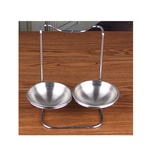 Cuchara de sopa de acero inoxidable, estante de descanso para cucharón y soporte para almacenamiento y exhibición, cucharón de cocina de acero inoxidable, soporte para cuchara - Product Image 1