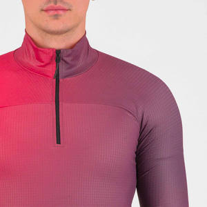 Maillot de cyclisme personnalisé en sublimation, léger, sans couture, à séchage rapide pour femmes et hommes - Design d'équipe, vêtements de sport pour vélo - Product Image 4