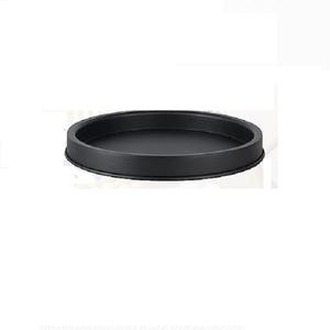 Plateau de service alimentaire métallique de haute qualité avec Base en verre ustensiles de cuisine produit plateau Table à manger décorative pour la maison - Product Image 2