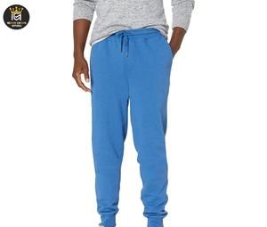 Pantalon de jogging en toile coupe-vent imprimé de logo personnalisé pour hommes, léger, imperméable, sports, aventures en plein air décontractées, coupe droite - Product Image 2