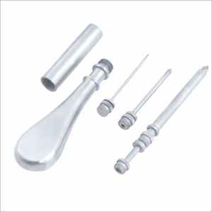 CHAN TARA Trocart Canule En Acier Inoxydable Instruments Vétérinaires Bloat Relief Outil pour Bovins Moutons Ox Vache Bétail Cap Vert - Product Image 5