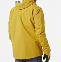 Veste matelassée imperméable à capuche pour homme, mélange polyester/coton, lavable en machine, en stock, vêtements de mode à prix abordable