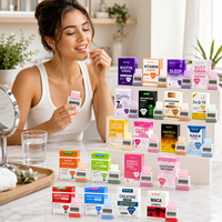 Bandes Dissolvables Orales Glutathion Ashwagandha NAD+ Mélatonine Maca CoQ10 Multivitamines Supplément Tout-en-un