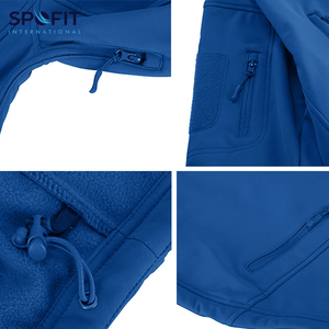 Veste softshell de service OEM pour hommes Veste softshell confortable Veste softshell coupe-vent respirante pour hommes Vente en gros avec OEM - Product Image 6