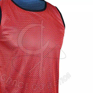 High Quality 100% Polyester Soccer Vest Private Label's Different Numbered Mesh <b>Bibs</b> Sleeveless <b>Football</b> Gear - Product Image 4