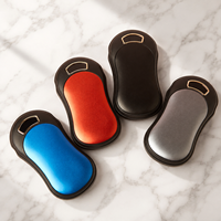 Jusqu'à 60 ° Chauffe-mains électrique double face C, 3 niveaux, mini chauffe-mains portable de poche, 8000 mAh, chauffe rapide, rechargeable
